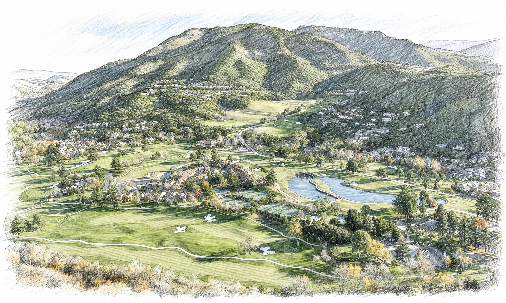 Carmel Valley, California — rolling hills and vineyards